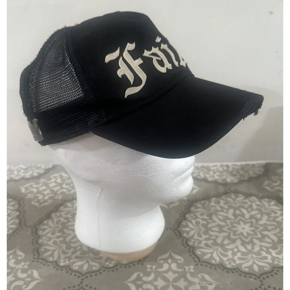Faith Connexion in clothin Black  Trucker Hat Cap One Size